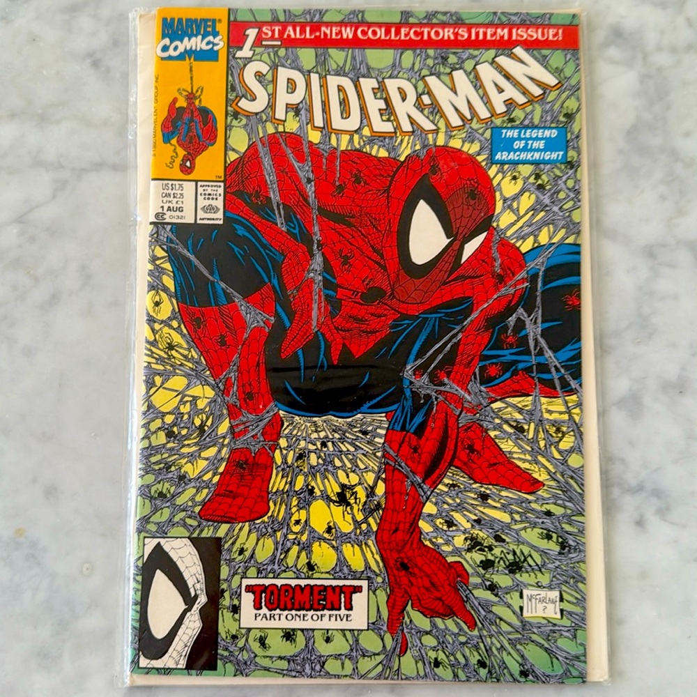 Spider-Man legend of the Arachknight August 1, 1990